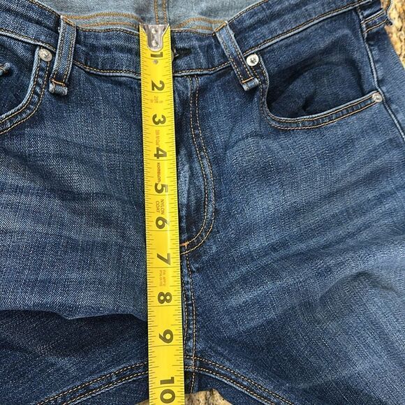 Rag & Bone Mid Rise Slim Fit Raw Hem Whiskered Ankle Jeans Size 30 - Picture 8 of 8